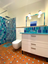 Chambre bleue - salle de bain