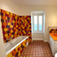 Chambre orange - salle de bain